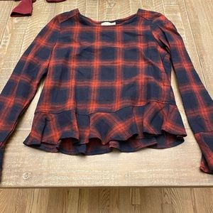 Plaid long sleeve top from Altar’d State